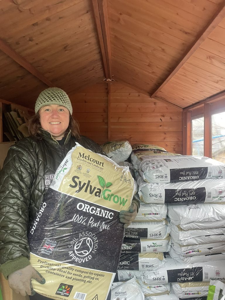 Melcourt composts help Garden Organic grow